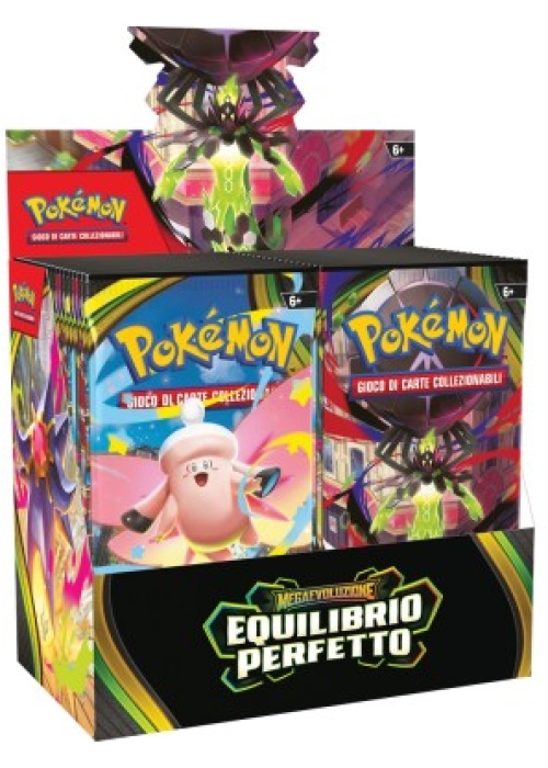 POKEMON EQUILIBRIO PERFETTO (Italian Version) –  Carte Collezionabili – In bustina da 10 carte- In Box da 36pz…x36